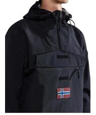 NAPAPIJRI K RAINFOREST SUM 4 Coupe-vent &agrave; capuche et poche avant noir 041 - B&eacute;b&eacute; Vestes - 3