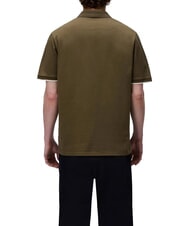 NAPAPIJRI E-BADGE SS 1 polo &agrave; manches courtes olive fonc&eacute; - chemise polo - 2