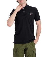 NAPAPIJRI ELBAS 4 Polo en coton &agrave; manches courtes noir 041 - chemise polo - 3
