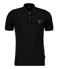 NAPAPIJRI ELBAS 4 Polo en coton &agrave; manches courtes noir 041 - chemise polo - 5