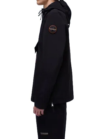 RAINFOREST M SUM 3 Veste &agrave; capuche et poche avant noir 041 - Vestes pour hommes