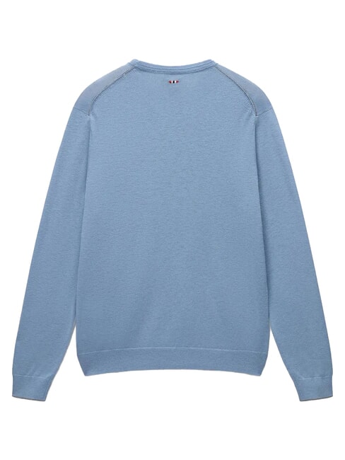 DAMAVAND pull en laine jean d&eacute;lav&eacute; - Pulls pour hommes