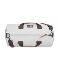 NAPAPIJRI BERING Sac de voyage avec bandouli&egrave;re beige argent&eacute; - Sacs de voyage - 4