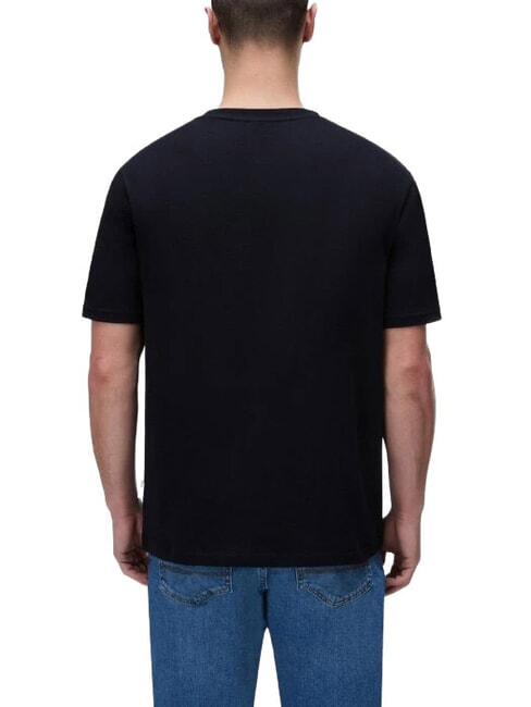SANDIR SS T-shirt en coton beaut&eacute; noire - T-shirt