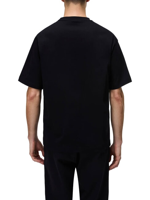 S-ELEVATED LOGO SS T-shirt en coton beaut&eacute; noire - T-shirt