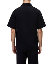 NAPAPIJRI E-ELEVATED LOGO SS polo en coton beaut&eacute; noire - chemise polo - 2