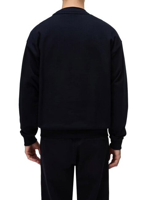 B-ELEVATED LOGO C Sweat-shirt en coton beaut&eacute; noire - Pulls molletonn&eacute;s