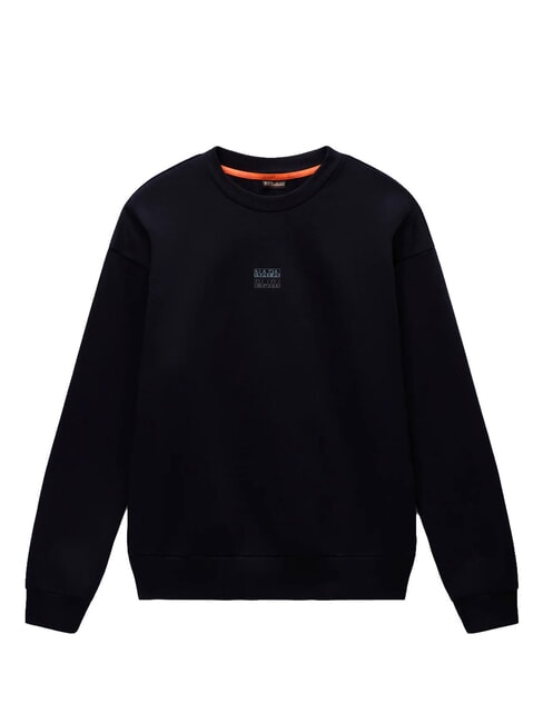 B-ELEVATED LOGO C Sweat-shirt en coton beaut&eacute; noire - Pulls molletonn&eacute;s