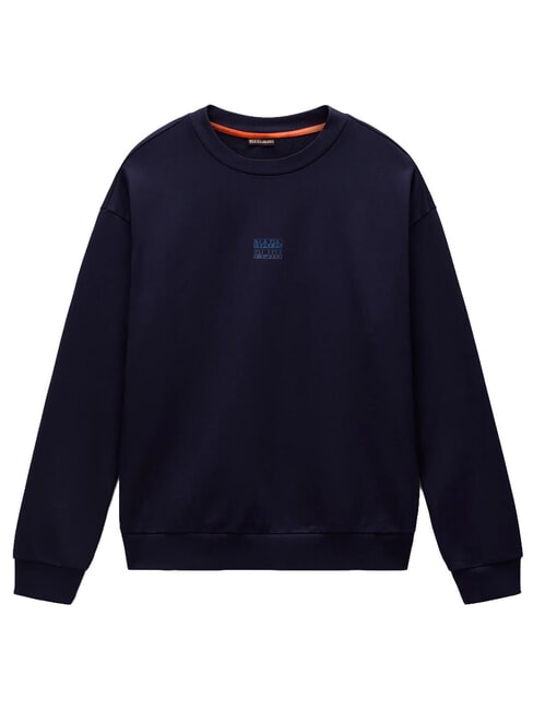B-ELEVATED LOGO C Sweat-shirt en coton blu marine - Pulls molletonn&eacute;s