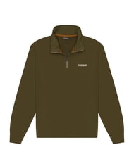 NAPAPIJRI B-SMALL BOX HZ  olive fonc&eacute; - Pulls molletonn&eacute;s - 3
