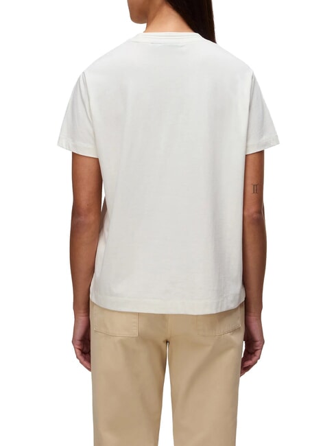 S-CLARAO SS T-shirt en coton murmure blanc - T-shirt