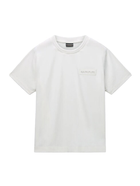S-CLARAO SS T-shirt en coton murmure blanc - T-shirt