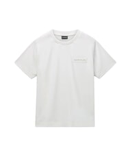 NAPAPIJRI S-CLARAO SS T-shirt en coton murmure blanc - T-shirt - 3
