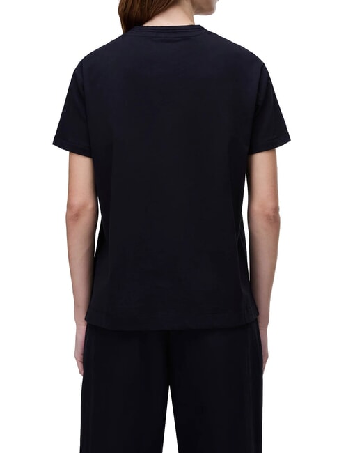 S-CLARAO SS T-shirt en coton beaut&eacute; noire - T-shirt