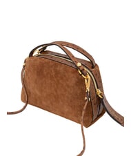 GIANNI CHIARINI ALIFA Mini sac &agrave; main avec bandouli&egrave;re Cognac - Sacs pour Femme - 3