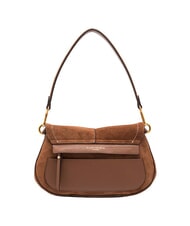 GIANNI CHIARINI HELENA ROUND sac bandouli&egrave;re en cuir Cognac - Sacs pour Femme - 4