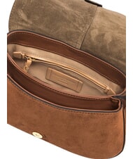 GIANNI CHIARINI HELENA ROUND sac bandouli&egrave;re en cuir Cognac - Sacs pour Femme - 5