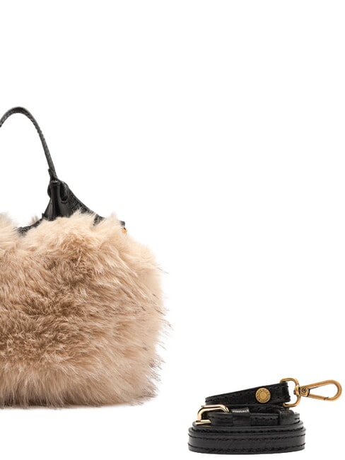 DUA Mini sac &agrave; main avec bandouli&egrave;re alb&acirc;tre - Sacs pour Femme