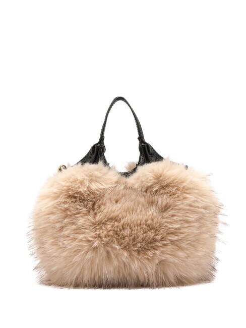 DUA Mini sac &agrave; main avec bandouli&egrave;re alb&acirc;tre - Sacs pour Femme
