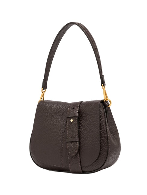 HELENA ROUND Sac bandouli&egrave;re en cuir, avec bandouli&egrave;re exprim&eacute; - Sacs pour Femme