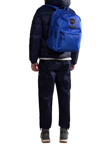 H-VOYAGE DP Sac &agrave; dos avec double poche avant bleu &eacute;blouissant - Sacs &agrave; dos pour l'&Eacute;cole & les Loisirs
