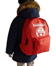 NAPAPIJRI HAPPY DAYPACK 5 Sac &agrave; dos avec poche avant et logo argile orange - Sacs &agrave; dos pour l'&Eacute;cole & les Loisirs - 2