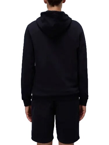 B-AYLMER Sweatshirt &agrave; capuche noir 041 - Pulls molletonn&eacute;s