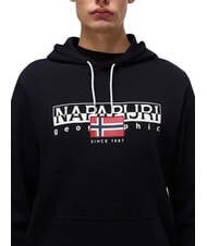NAPAPIJRI B-AYLMER Sweatshirt &agrave; capuche noir 041 - Pulls molletonn&eacute;s - 3