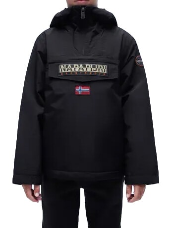K RAINFOREST WI 2 veste &agrave; capuche noir 041 - B&eacute;b&eacute; Vestes