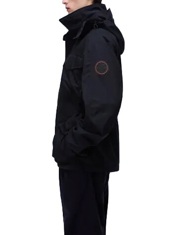 A-RIVALTO FIELD veste &agrave; capuche beaut&eacute; noire - Vestes pour hommes