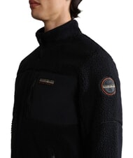 NAPAPIJRI YUPIK FZ 3 Polaire zipp&eacute;e avec logo noir 041 - Pulls molletonn&eacute;s - 3