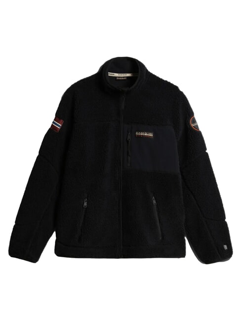 YUPIK FZ 3 Polaire zipp&eacute;e avec logo noir 041 - Pulls molletonn&eacute;s