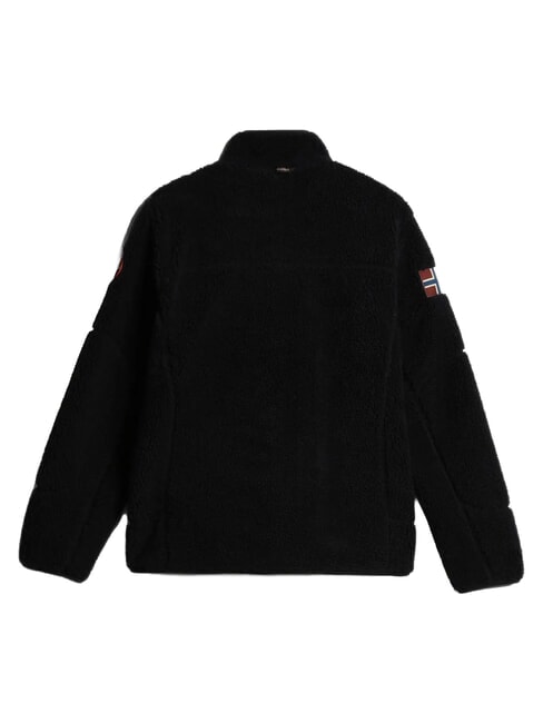 YUPIK FZ 3 Polaire zipp&eacute;e avec logo noir 041 - Pulls molletonn&eacute;s