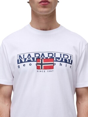 S-AYLMER T-shirt en coton NOIR - T-shirt