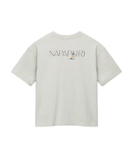 NAPAPIJRI S-BISE SS T-shirt &agrave; manches courtes beige argent&eacute; - T-shirt - 6