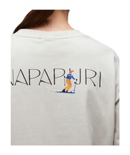 NAPAPIJRI S-BISE SS T-shirt &agrave; manches courtes beige argent&eacute; - T-shirt - 4