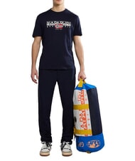 NAPAPIJRI S-AYLMER T-shirt en coton blu marine - T-shirt - 4