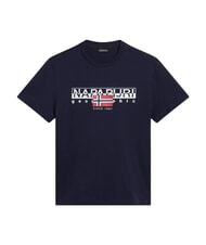 NAPAPIJRI S-AYLMER T-shirt en coton blu marine - T-shirt - 5