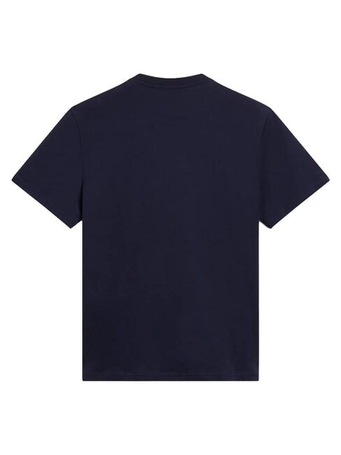 S-AYLMER T-shirt en coton blu marine - T-shirt