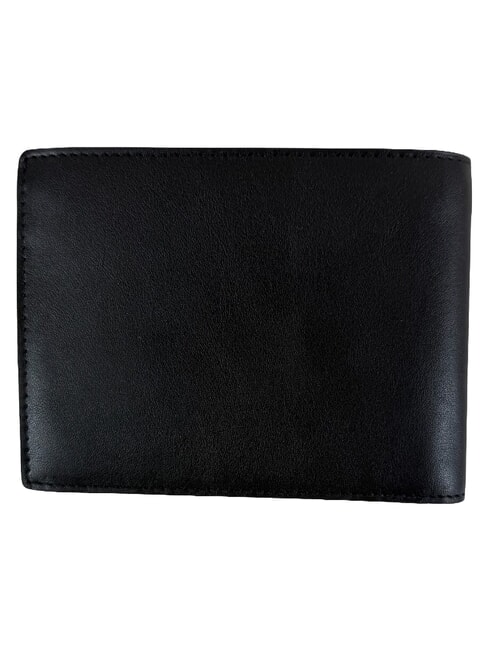 VICTOR portefeuille en cuir Noir - Portefeuilles Homme