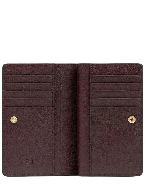 PATRICIA portefeuille en cuir MARRON - Portefeuilles Femme