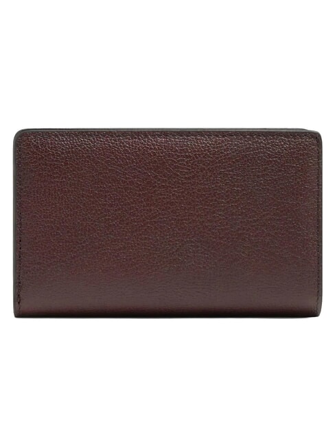 PATRICIA portefeuille en cuir MARRON - Portefeuilles Femme