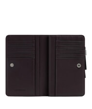 PIQUADRO LYRA portefeuille en cuir bordeaux 2 - Portefeuilles Femme - 2