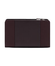 PIQUADRO LYRA portefeuille en cuir bordeaux 2 - Portefeuilles Femme - 4