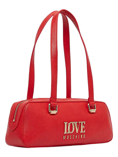 GILDED Sac bandouli&egrave;re, avec cha&icirc;ne ROUGE - Sacs pour Femme