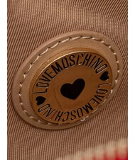 LOVE MOSCHINO GILDED Sac bandouli&egrave;re, avec cha&icirc;ne ROUGE - Sacs pour Femme - 4