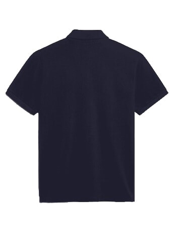E-AYLMER polo &agrave; manches courtes blu marine - chemise polo