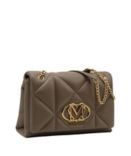 LOVE MOSCHINO EMBOSSED QUILTED sac bandouli&egrave;re sable - Sacs pour Femme - 2