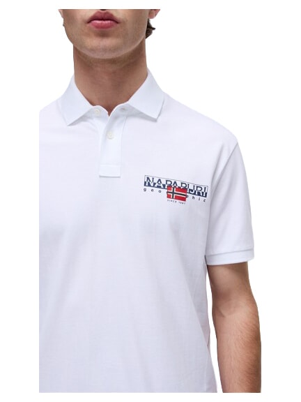 E-AYLMER polo &agrave; manches courtes NOIR - chemise polo