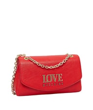 LOVE MOSCHINO GILDED Sac bandouli&egrave;re, avec cha&icirc;ne ROUGE - Sacs pour Femme - 2
